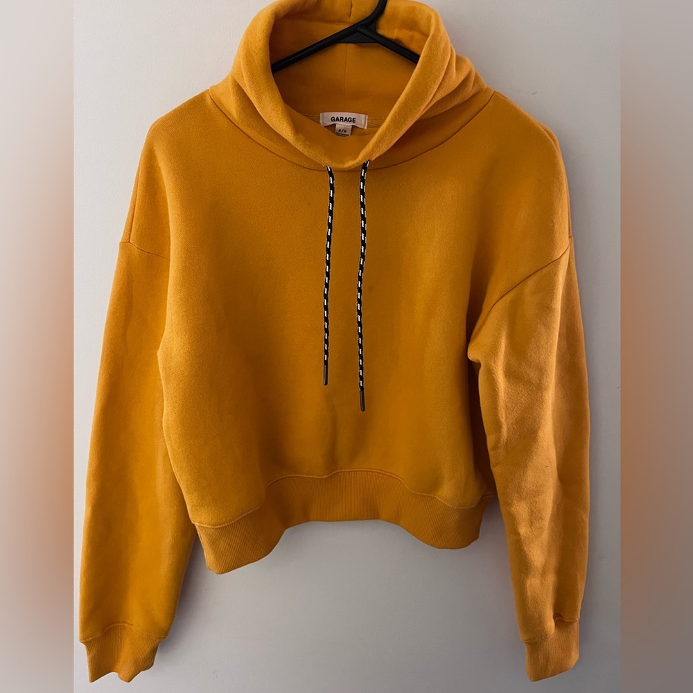 GARAGE CROPPED HOODIE